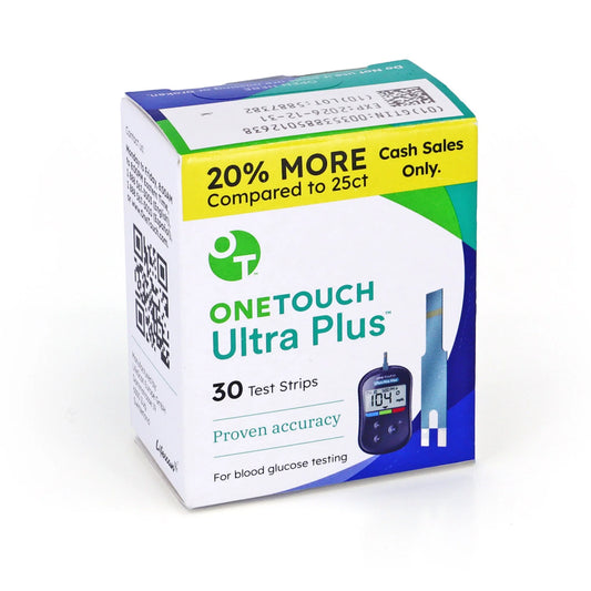 OneTouch Ultra Plus™ test strips - 30 count
